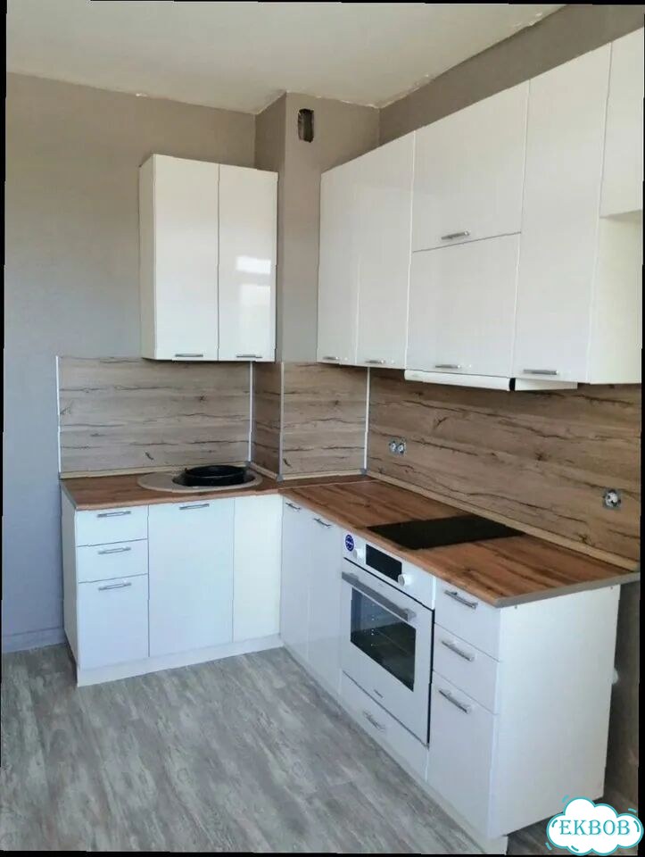 Кухня из модулей мдф универсальный вариант фото 9