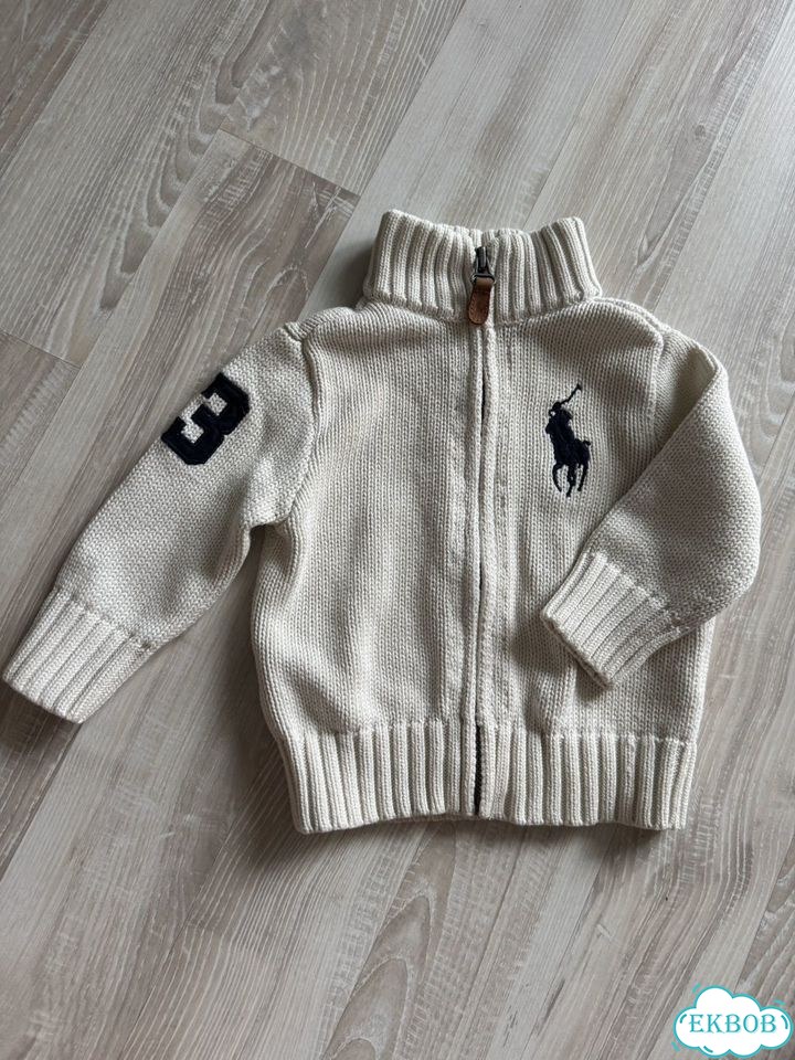 Polo ralph lauren свитер для малыша 9 месяцев фото 1