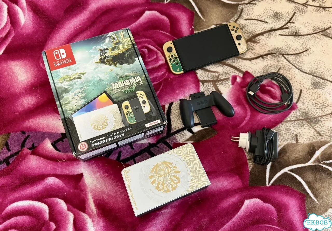 Nintendo Switch Oled Zelda Edition Чип 512gb Sams фото 1