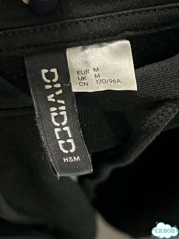 Толстовка черная H&M M(46) фото 2