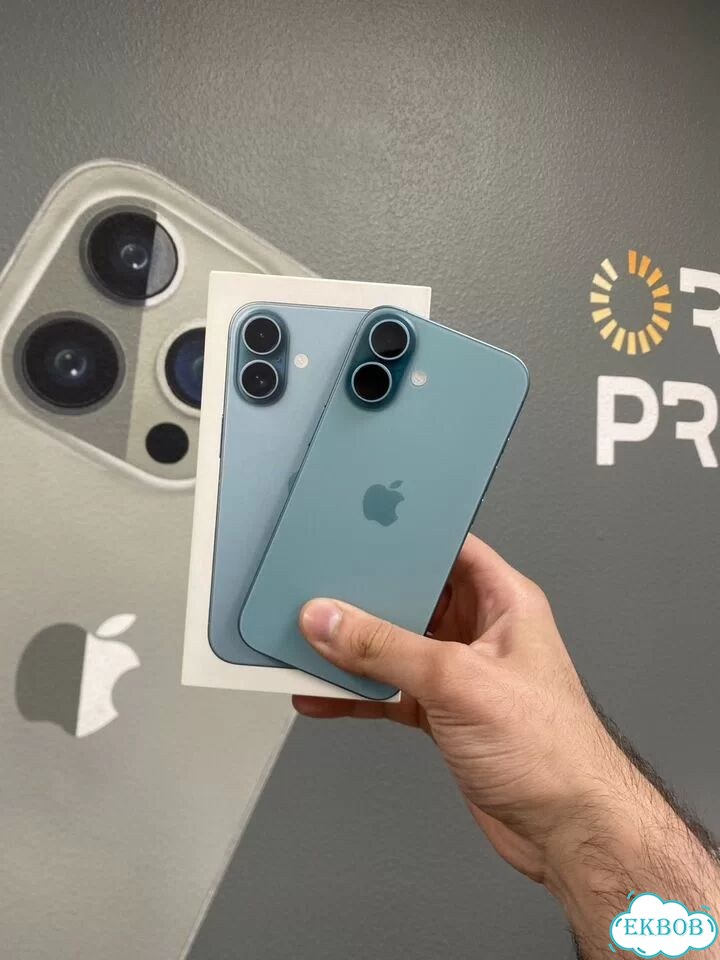iPhone 16, 256 ГБ, SIM + eSIM фото 1