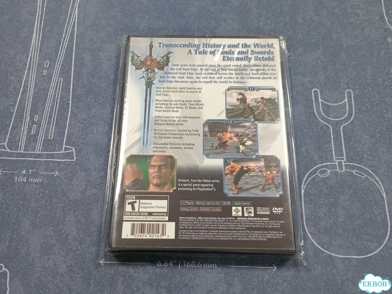 Soulcalibur 2 ps2 фото 2