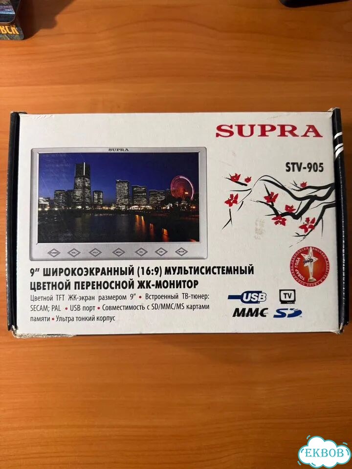 Телевизор в машину Supra фото 1