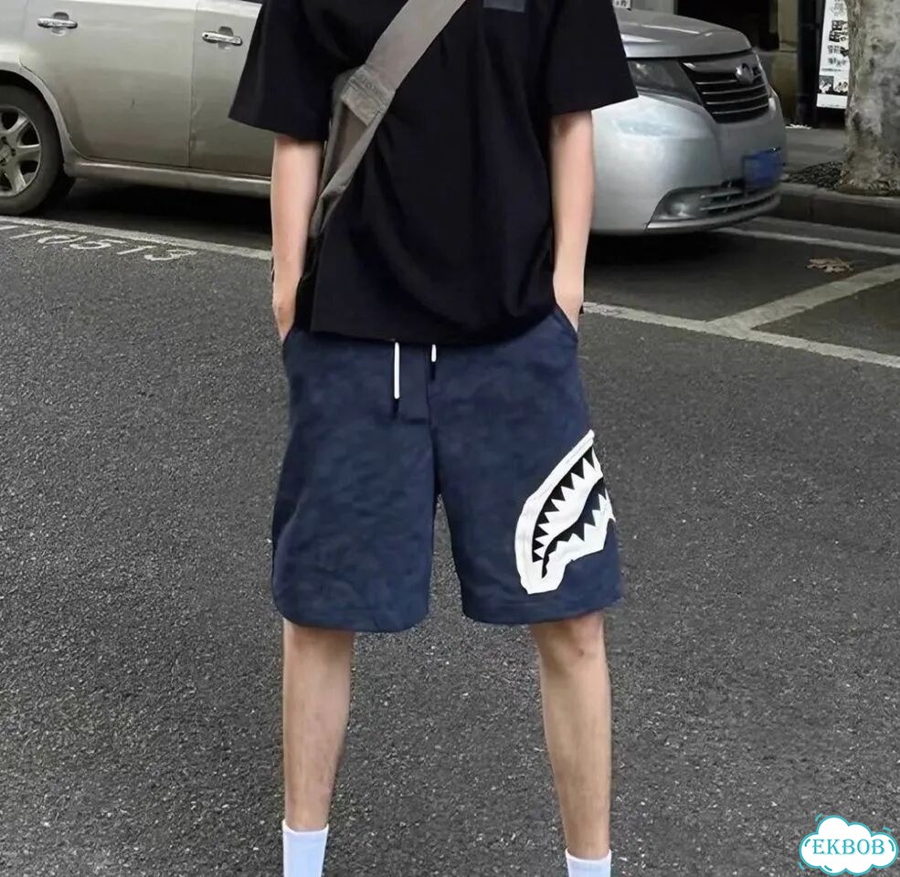 Шорты Bape type широкие фото 7