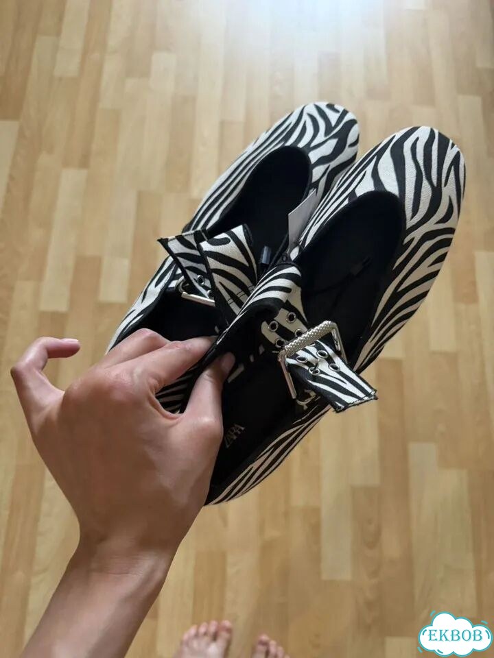 Балетки zara 40 новые фото 1
