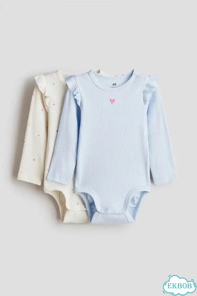 Боди для девочки в рубчик 92 h&m фото 1