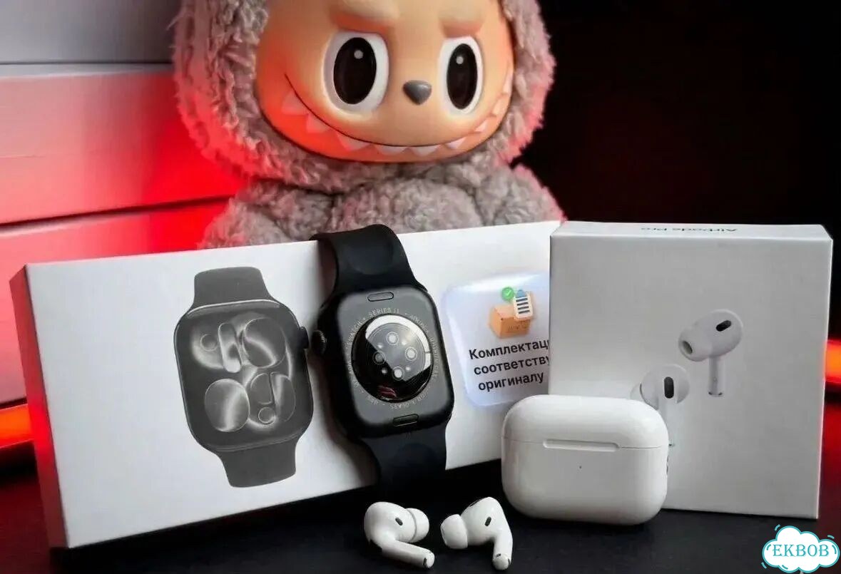 Apple Watch 11 + AirPods Pro 3 фото 3