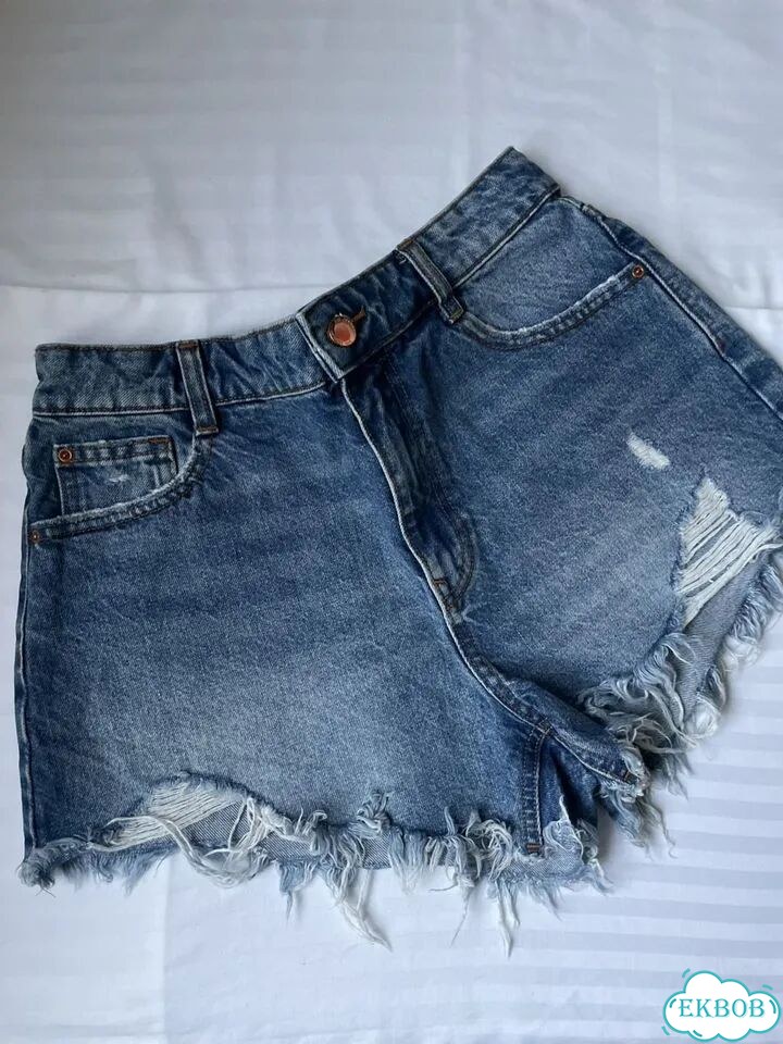 Джинсовые шорты Zara 38, 44 фото 2