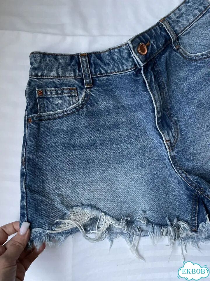 Джинсовые шорты Zara 38, 44 фото 3