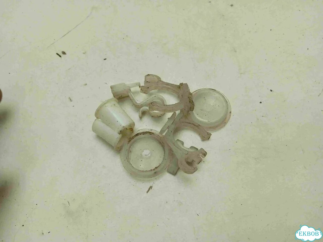 WKB61041ptmsc кт195 Пластиковые элементы для стиральной машины Beko WKB61041ptmsc б/у фото 1