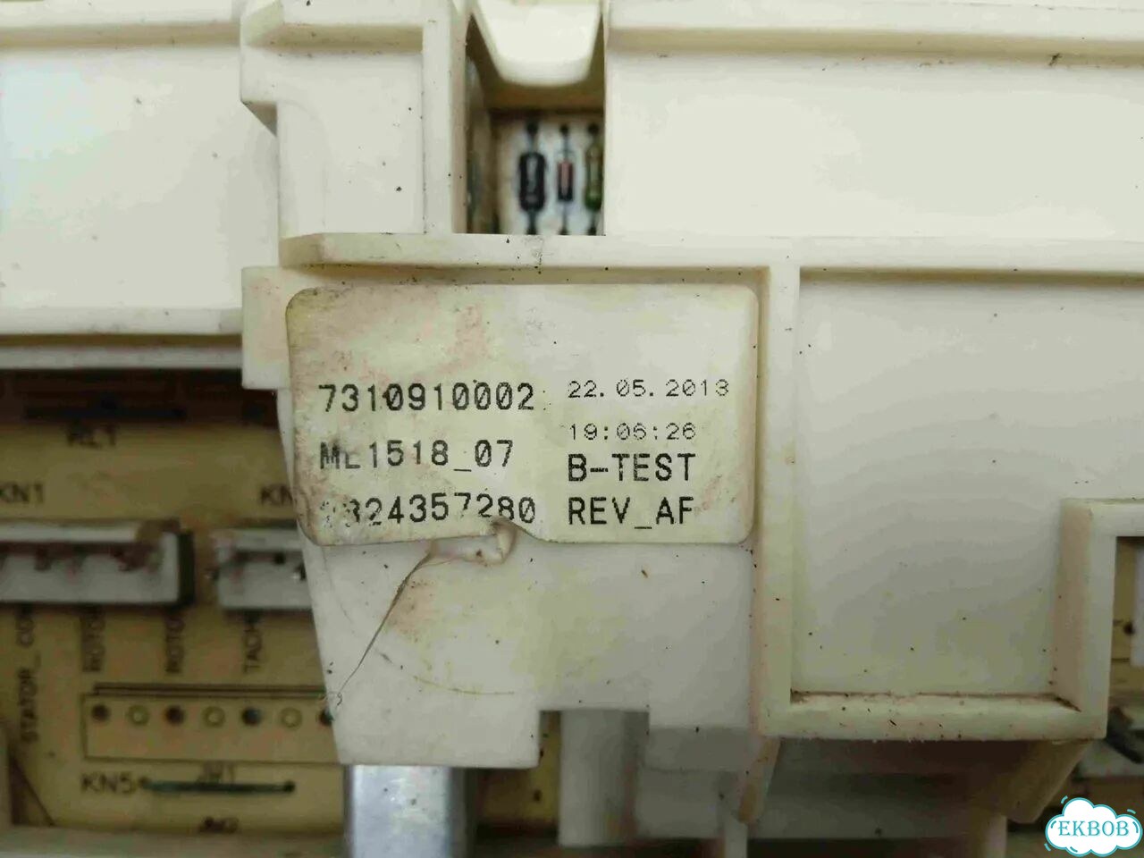 WKB61041ptmsc кт195 Электронный модуль для стиральной машины Beko WKB61041ptmsc б/у фото 7