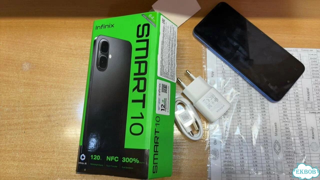 Infinix Smart 10, 3/64 ГБ фото 4