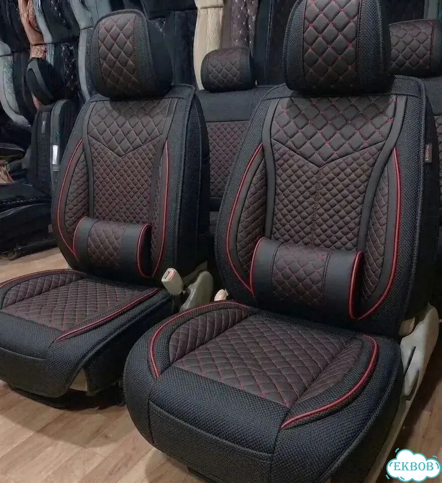 Авто чехлы из льна на все сиденья фото 8