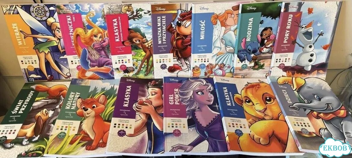 Раскраска по номерам Disney фото 1