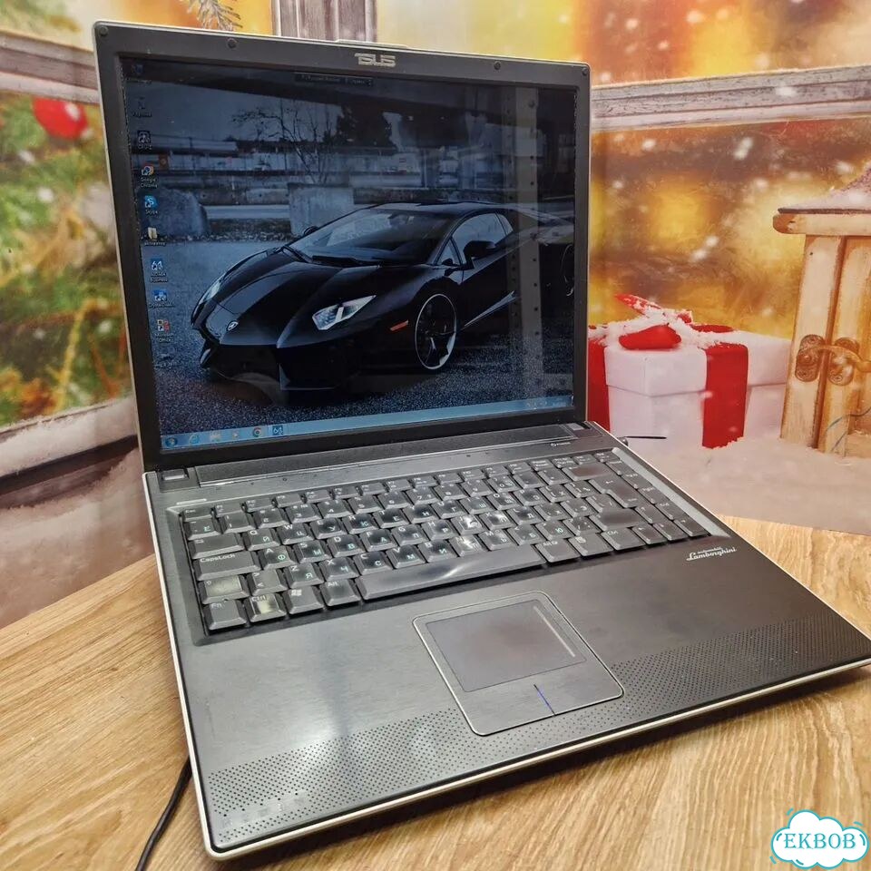 Эксклюзивный ноутбук Asus Lamborghini VX1 2006года фото 4