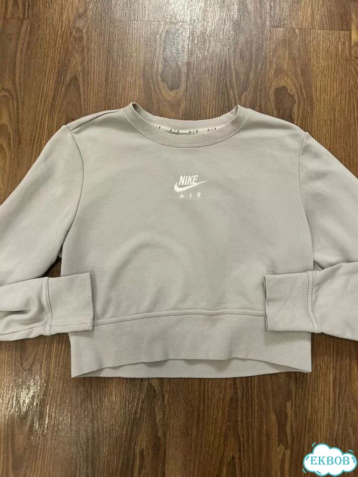 Свитшот женский Nike L оригинал голубой фото 1