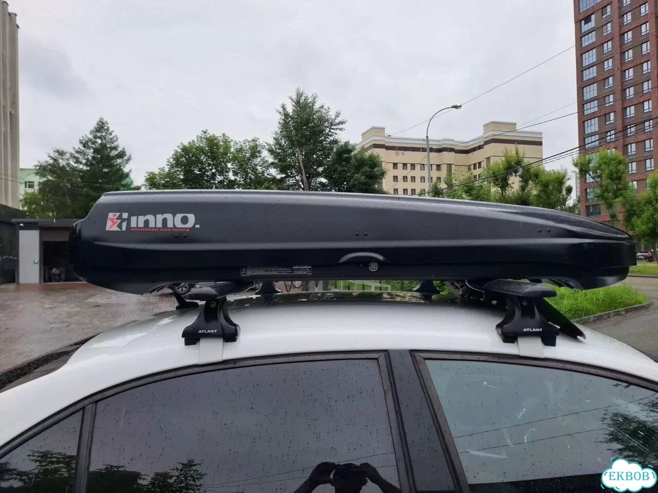 Автобокс inno New Shadow 14 черный фото 1
