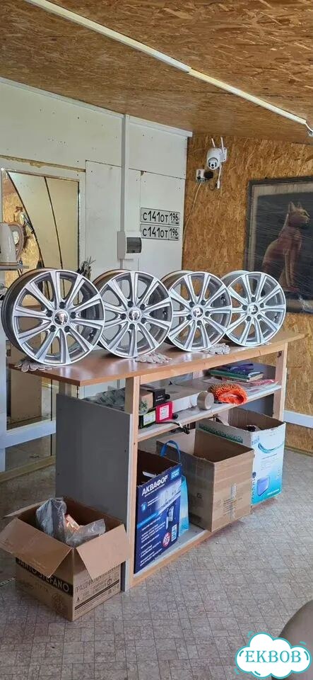 Литые диски Skoda 6×R15 5×112 фото 1