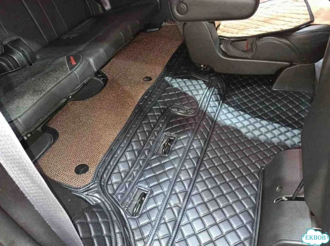 3D коврики из экокожи cadillac escalade 4 2016 фото 2