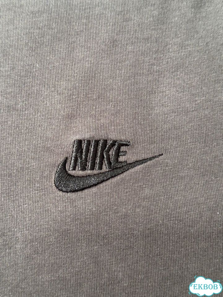 Футболка мужская Nike графитовая фото 4
