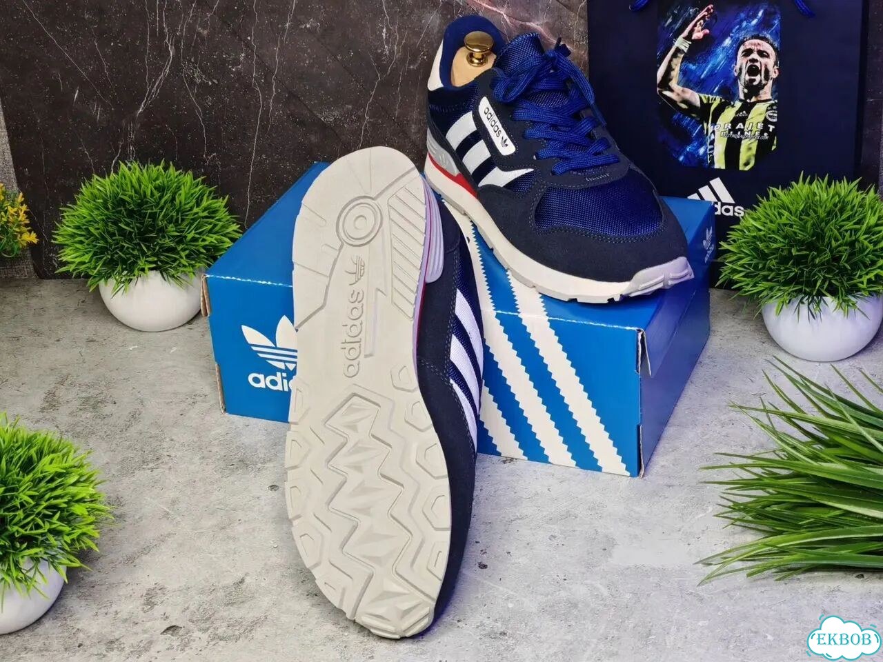 Кроссовки Adidas замша+текстиль фото 11