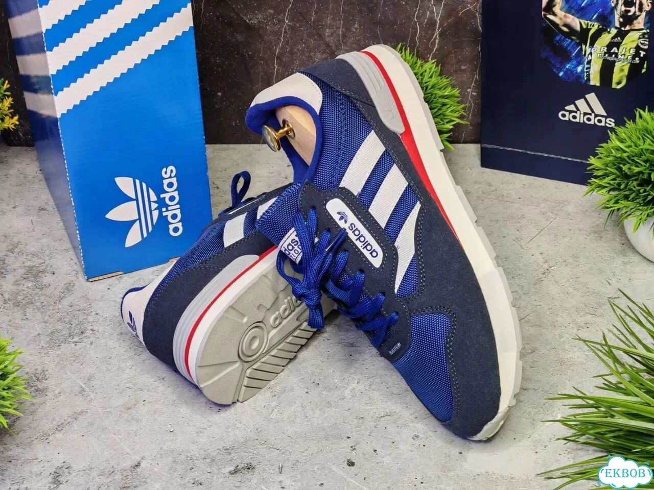 Кроссовки Adidas замша+текстиль фото 6