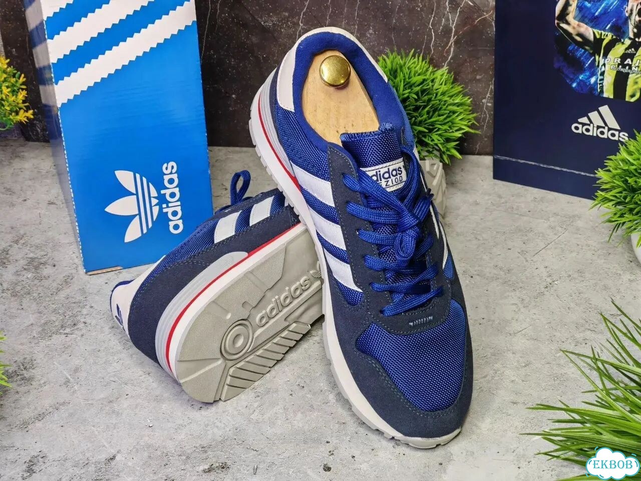 Кроссовки Adidas замша+текстиль фото 7
