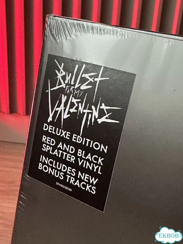 Bullet For My Valentine Red/Black Splatter 2 LP фото 4