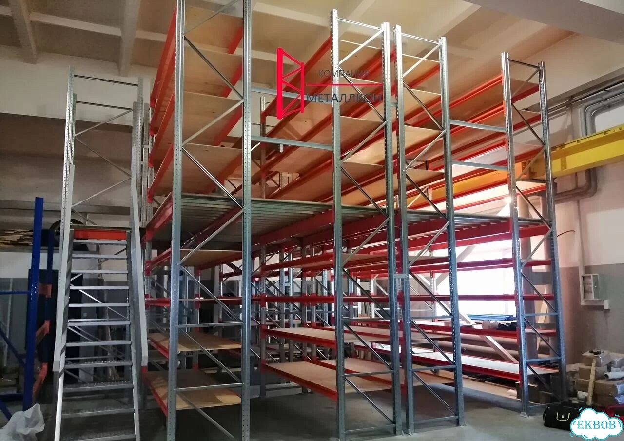 Мезонин для склада интернет-магазина фото 4