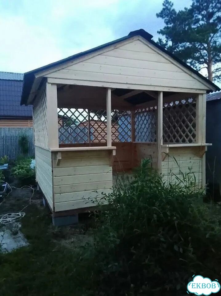 Беседка шатер фото 2
