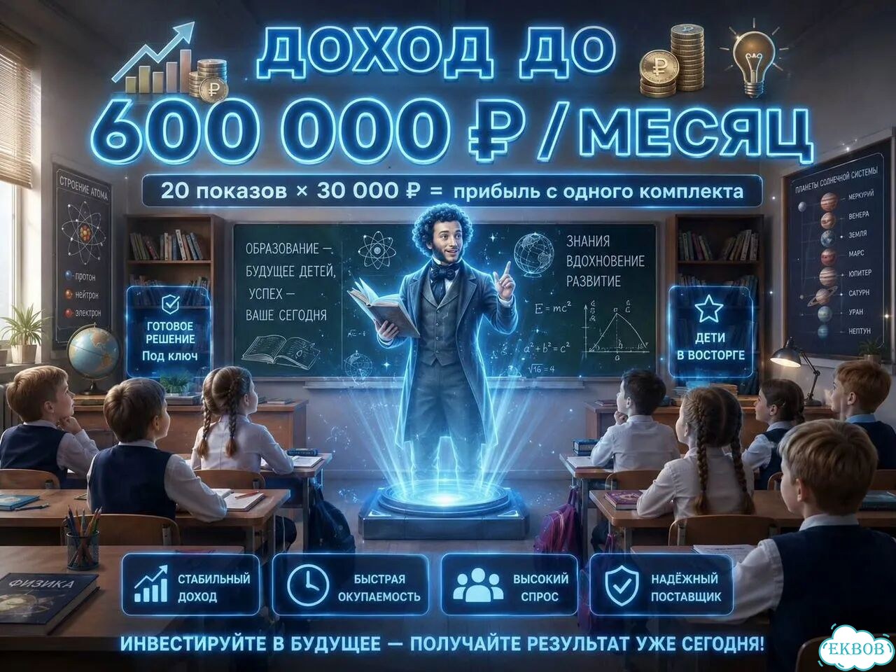 Готовый Бизнес с голограммами. Горячая база клиентов фото 3