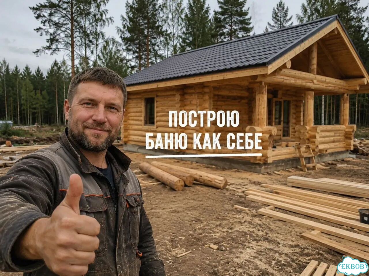 Строительство русских бань фото 1