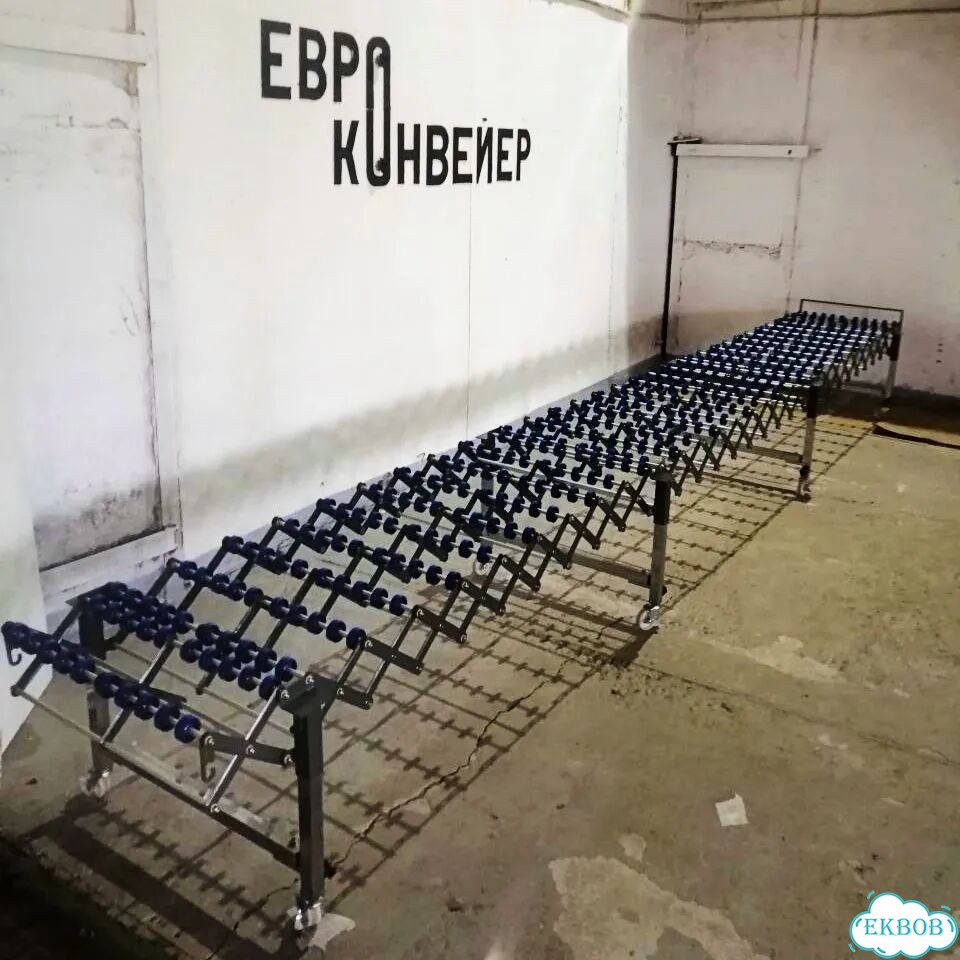Роликовый конвейер рольганг фото 1
