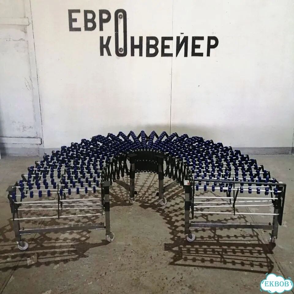 Роликовый конвейер рольганг фото 2