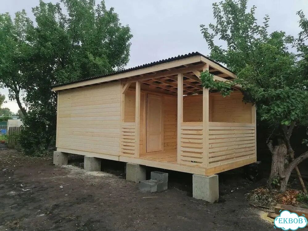 Беседка домик фото 1