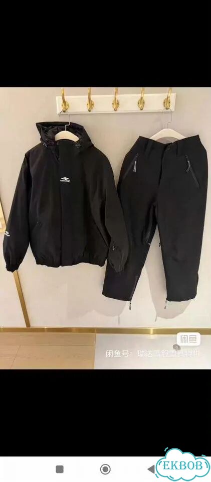 Новые Шлем очки горнолыжный Balenciaga комплект фото 4
