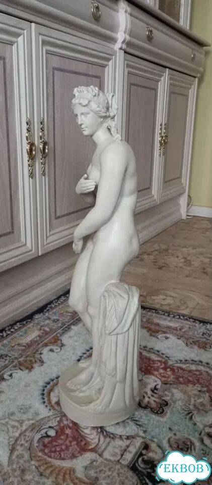 Статуэтка гипсовая, старинная фото 3