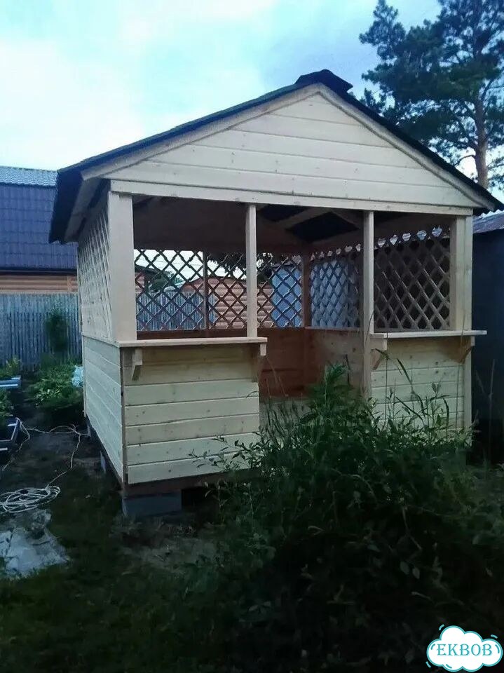 Беседка для дачи фото 2