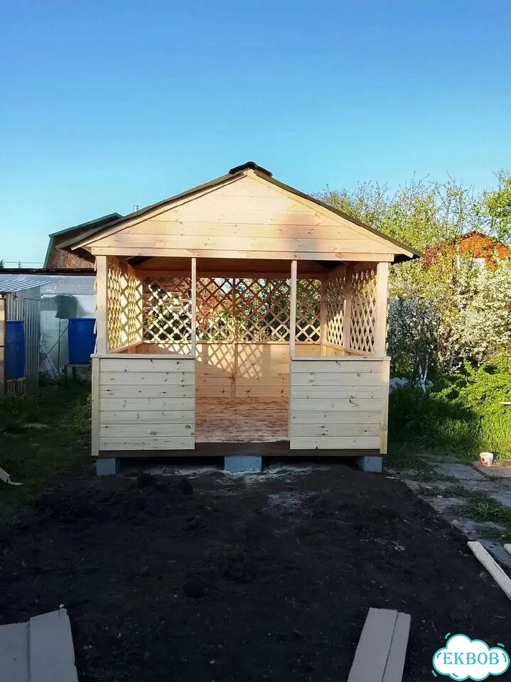 Беседка для дачи фото 6