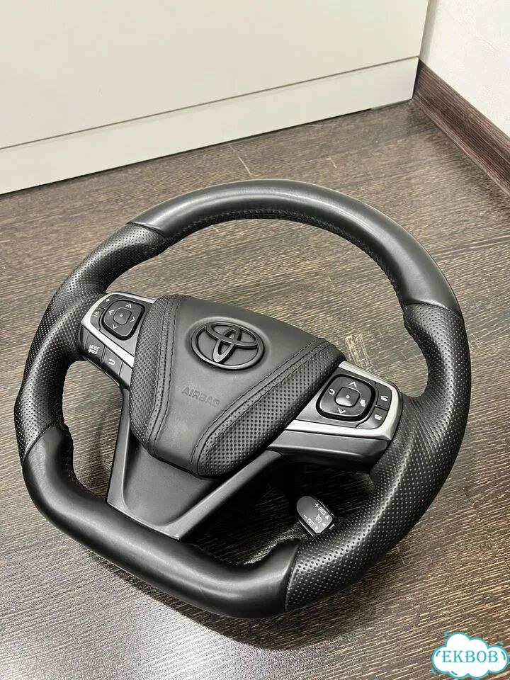 Оригинальный анатомический руль camry 55 фото 1