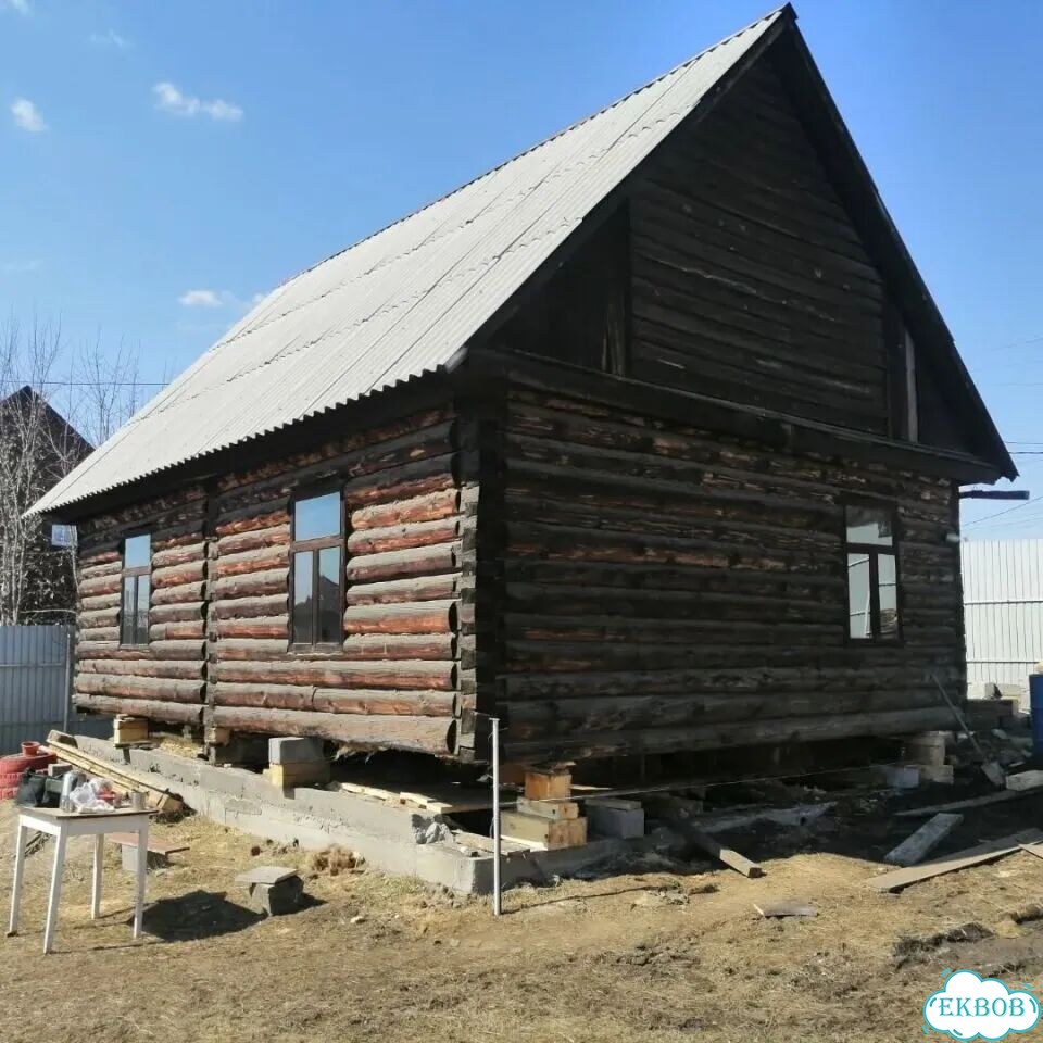 Реконструкция фундамента отмостка замена венцов фото 6