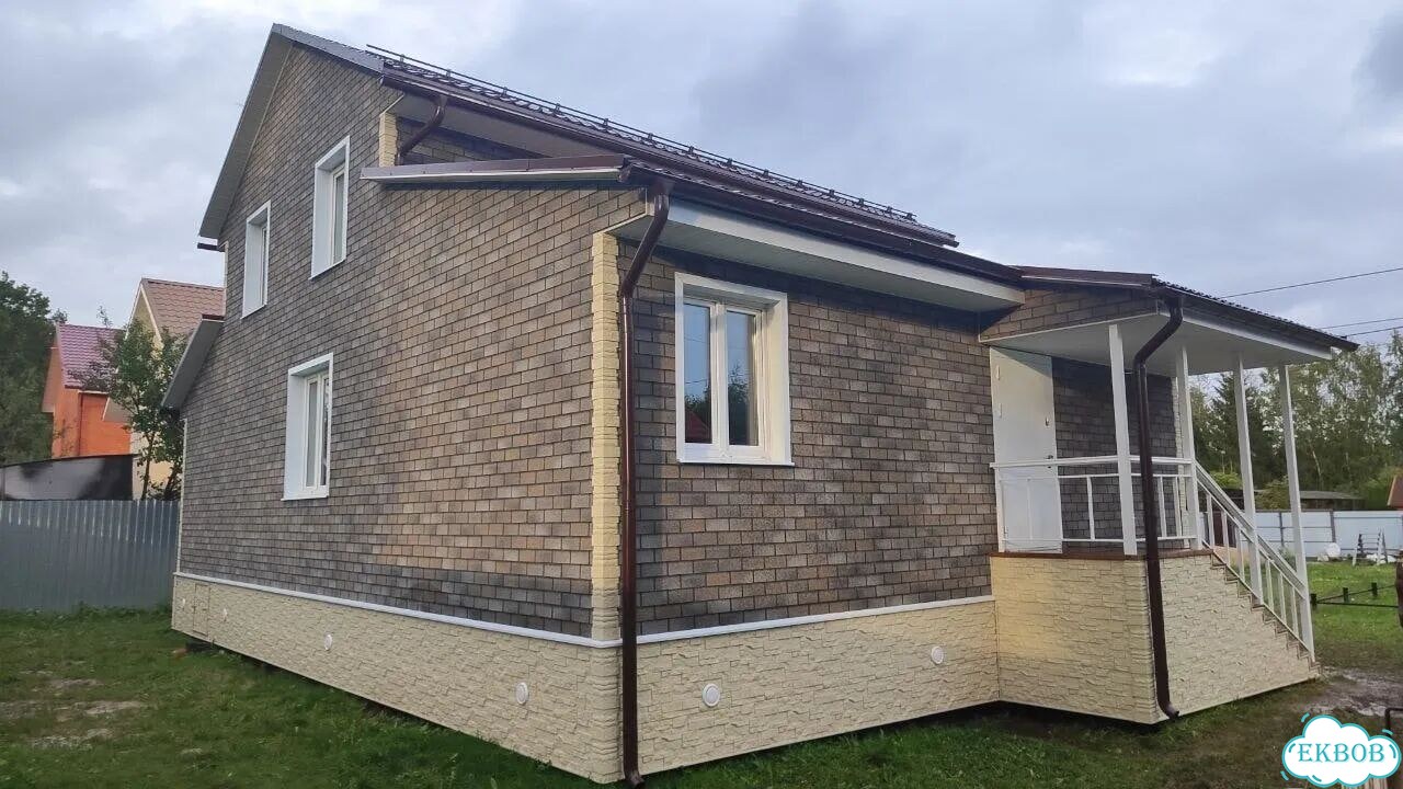 Фасадные работы монтаж сайдинга панели фото 4