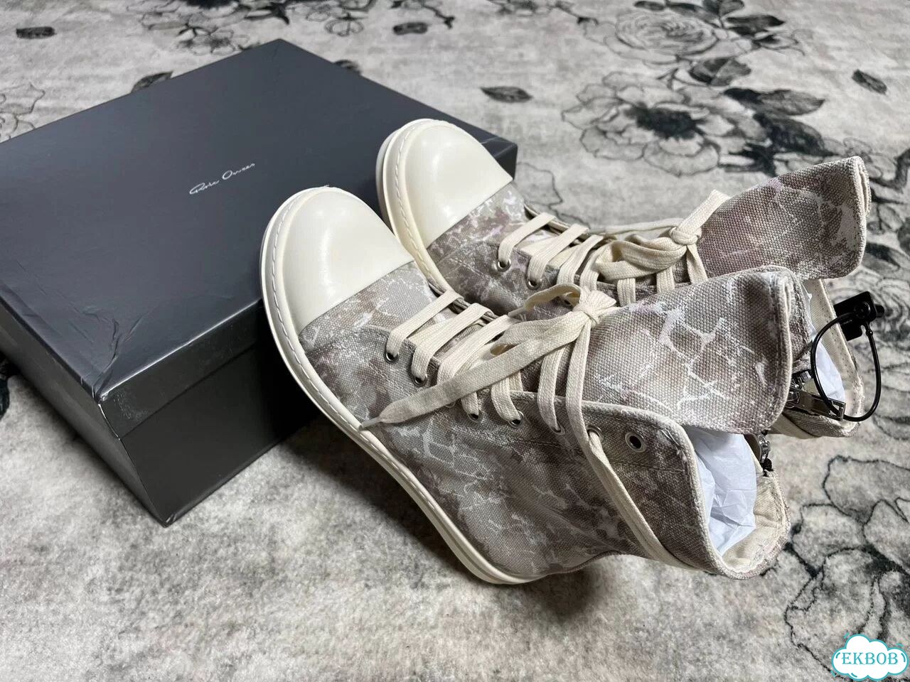 Кроссовки Rick Owens Ramones фото 3