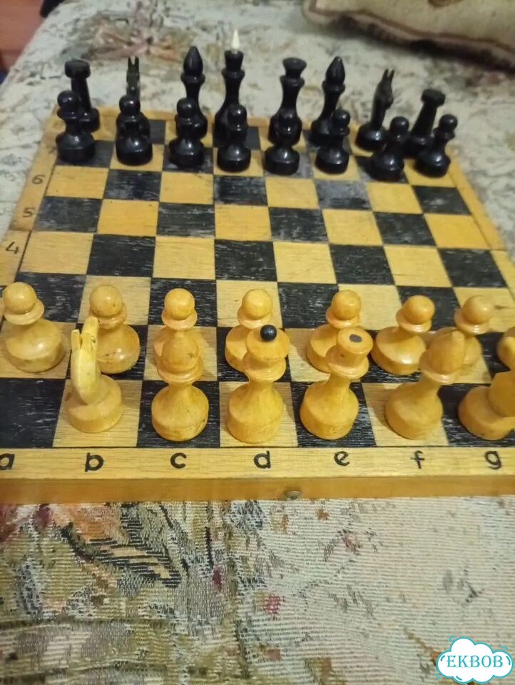 Шахматы деревянные СССР фото 1