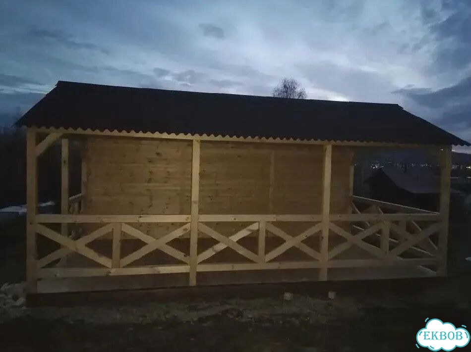 Беседка домик фото 5