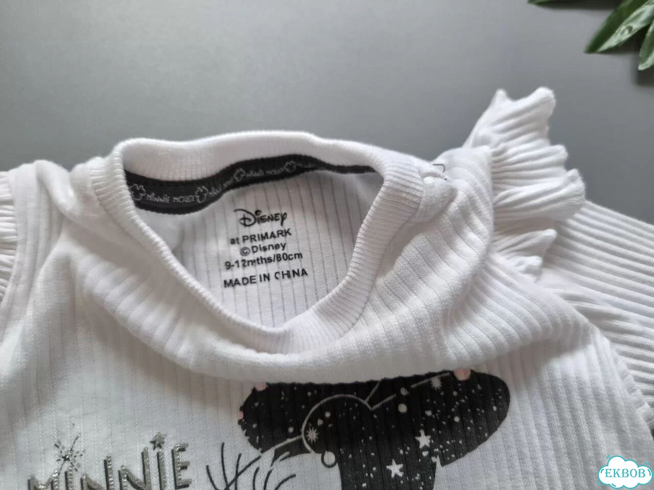 Новый лонгслив для девочки 80 Primark Дисней Минни фото 3