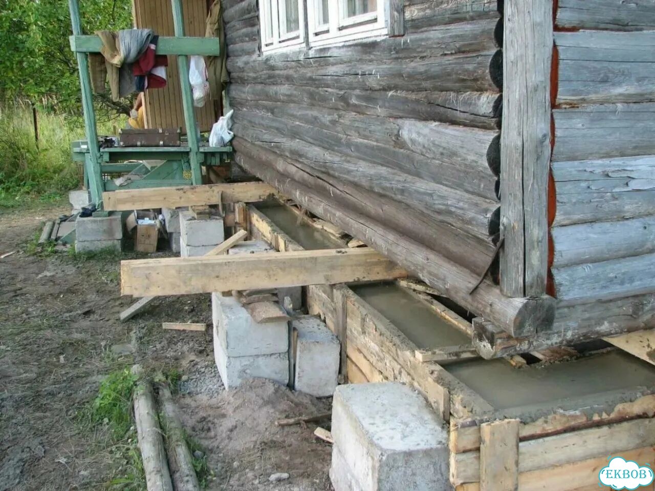 Замена венцов. Подъём домов фото 4