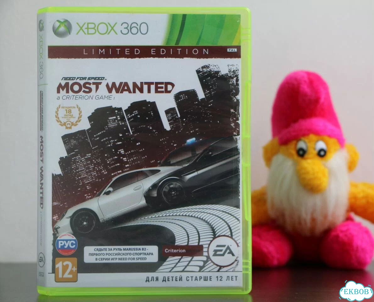 NFS Most Wanted Xbox 360 Лицензия фото 1