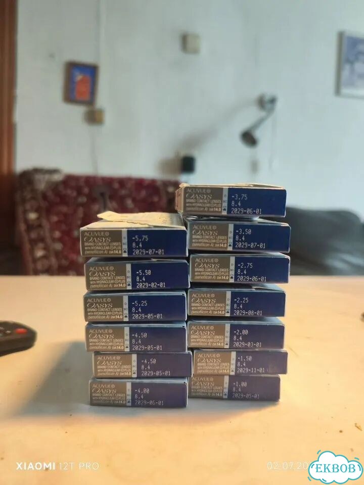Линзы контактные acuvue oasys двухнедельные фото 1