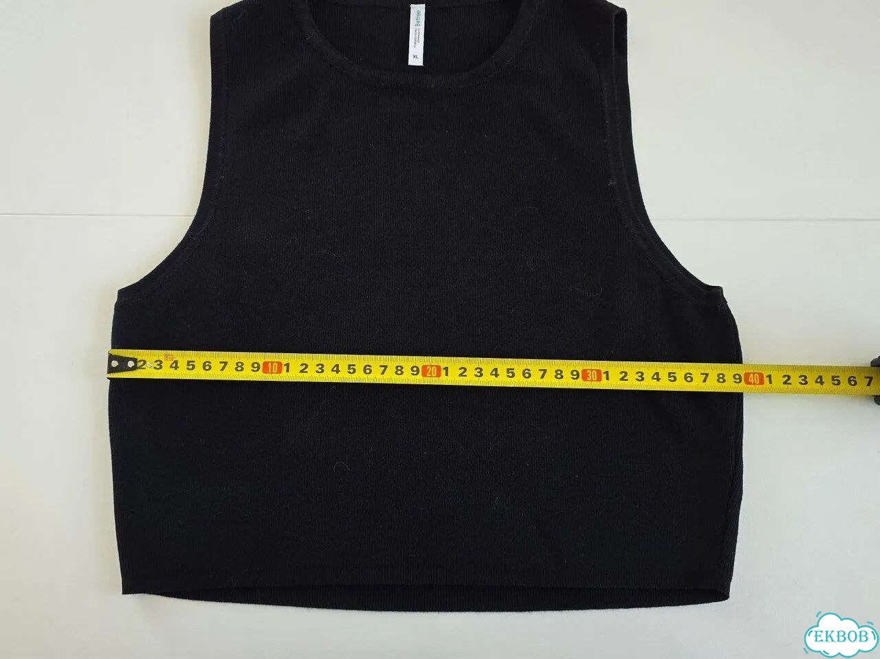 Майка черная женская 48 50 L XL befree xc oodji фото 3